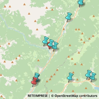 Mappa Via Trento, 38085 Bersone TN, Italia (5.79769)