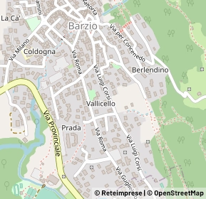 Mappa Via Vallicello, 23816 Barzio LC, Italia (0.17692)