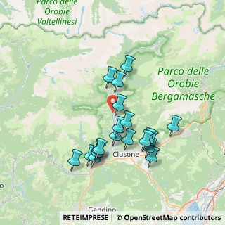 Mappa Via d'Acquacc, 24020 Ardesio BG, Italia (6.7835)