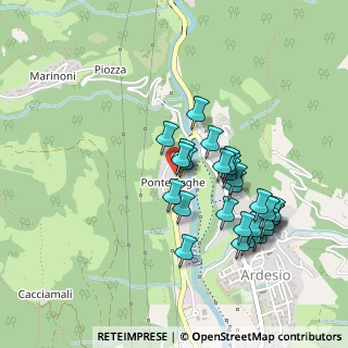 Mappa Via d'Acquacc, 24020 Ardesio BG, Italia (0.43179)