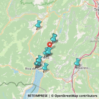 Mappa Località Maso Giare, 38074 Dro TN, Italia (5.89833)