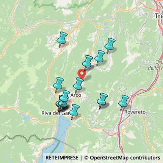 Mappa Località Maso Giare, 38074 Dro TN, Italia (6.67056)