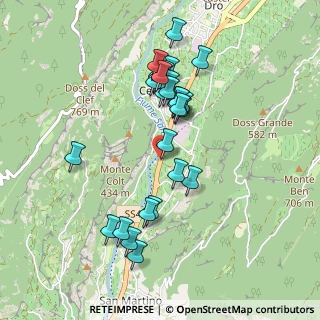 Mappa Località Maso Giare, 38074 Dro TN, Italia (0.87143)