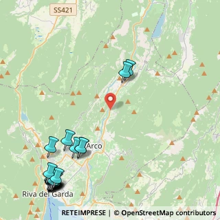 Mappa Località Maso Giare, 38074 Dro TN, Italia (6.5505)