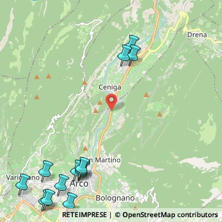 Mappa Località Maso Giare, 38074 Dro TN, Italia (3.36231)