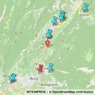 Mappa Località Maso Giare, 38074 Dro TN, Italia (2.70727)