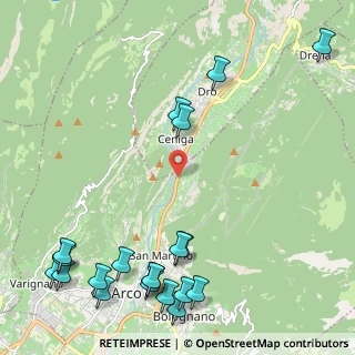 Mappa Località Maso Giare, 38074 Dro TN, Italia (3.0335)