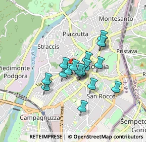 Mappa Via Nizza, 34170 Gorizia GO, Italia (0.59368)