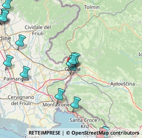 Mappa Via Galileo Galilei, 34170 Gorizia GO, Italia (25.6135)