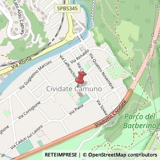 Mappa Piazzale Giacomini, 2, 25040 Cividate Camuno, Brescia (Lombardia)