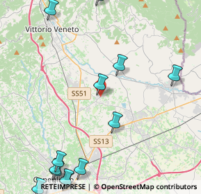 Mappa Via Feletti, 31014 Colle Umberto TV, Italia (5.98615)