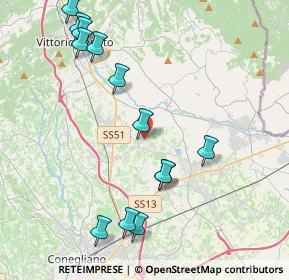 Mappa Via Feletti, 31014 Colle Umberto TV, Italia (4.59846)