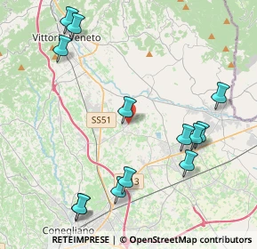 Mappa Via Feletti, 31014 Colle Umberto TV, Italia (4.81615)