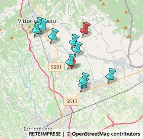 Mappa Via Feletti, 31014 Colle Umberto TV, Italia (3.24182)