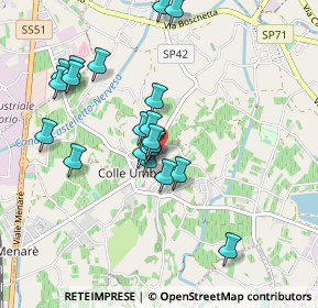 Mappa Via Feletti, 31014 Colle Umberto TV, Italia (0.8515)