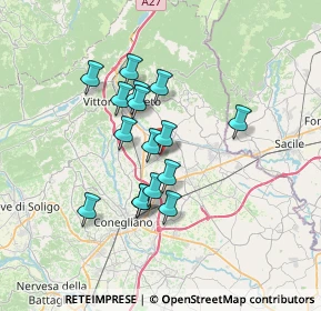 Mappa Via Feletti, 31014 Colle Umberto TV, Italia (5.45938)