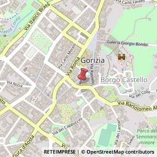 Mappa Via Guglielmo Marconi, 5, 34170 Gorizia, Gorizia (Friuli-Venezia Giulia)