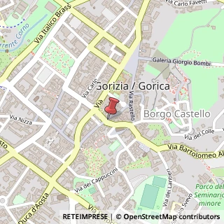 Mappa Via Guglielmo Marconi, 1, 34170 Gorizia, Gorizia (Friuli-Venezia Giulia)