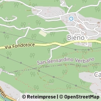 地图 San Bernardino Verbano
