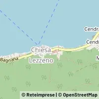 Mapa Lezzeno