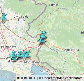 Mappa Via Bellinzona, 34170 Gorizia GO, Italia (16.18636)