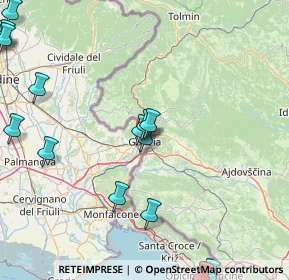 Mappa Via del Seminario, 34170 Gorizia GO, Italia (24.89895)