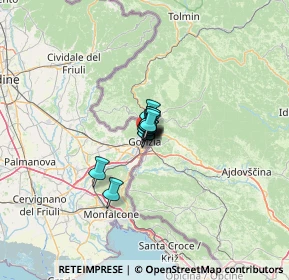 Mappa Via del Seminario, 34170 Gorizia GO, Italia (3.35083)