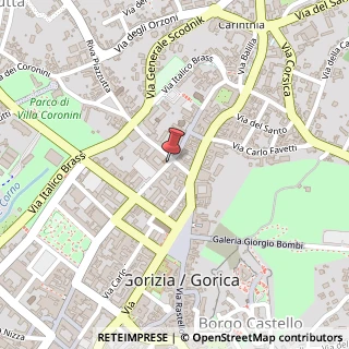 Mappa Via Cagliari, 179, 34170 Gorizia, Gorizia (Friuli-Venezia Giulia)