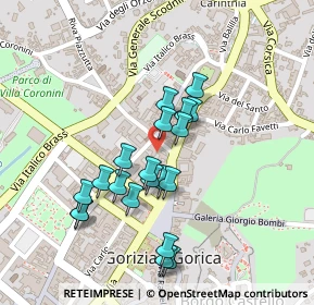 Mappa Via del Seminario, 34170 Gorizia GO, Italia (0.201)