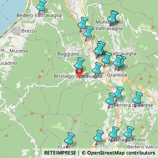 Mappa Via XXV Aprile, 21030 Mesenzana VA, Italia (2.497)