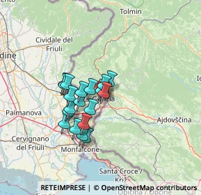 Mappa Via Virgilio, 34170 Gorizia GO, Italia (9.23)