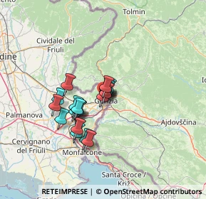 Mappa Via Virgilio, 34170 Gorizia GO, Italia (9.145)