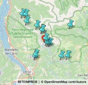 Mappa Via T. Baruffaldi, 23816 Barzio LC, Italia (6.01533)