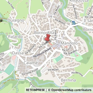 Mappa Via Trieste, 3, 25042 Borno, Brescia (Lombardia)