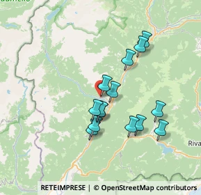Mappa Via Centro, 38080 Daone TN, Italia (6.085)