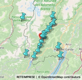 Mappa Via Centro, 38080 Daone TN, Italia (10.62875)