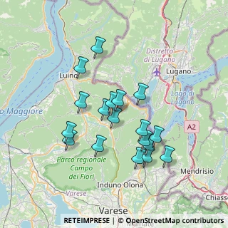 Mappa Via Ferruccio Pellini, 21030 Marchirolo VA, Italia (6.27611)