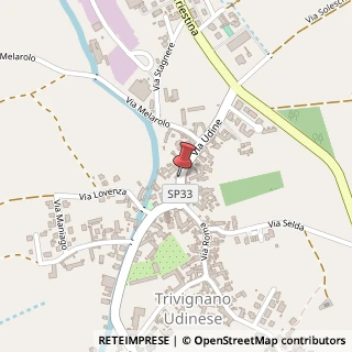 Mappa Via Udine, 3, 33050 Trivignano Udinese, Udine (Friuli-Venezia Giulia)