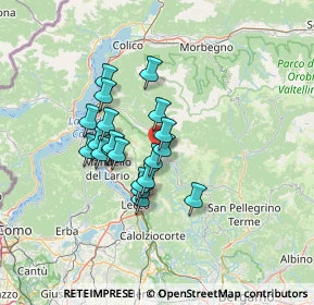 Mappa Via Castagneti, 23818 Pasturo LC, Italia (10.3235)