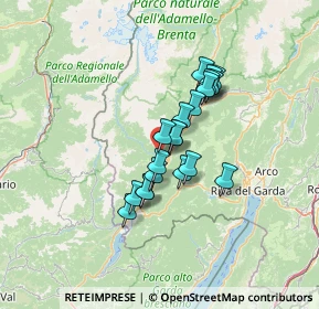 Mappa Via Orti, 38080 Daone TN, Italia (9.533)
