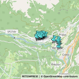 Mappa Via Lunga, 38080 Daone TN, Italia (0.3381)