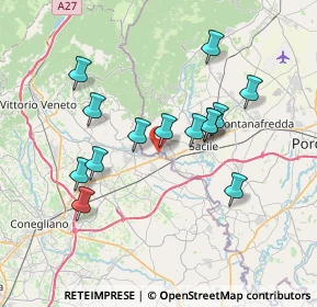 Mappa Via Filermo, 33070 Caneva PN, Italia (6.56643)