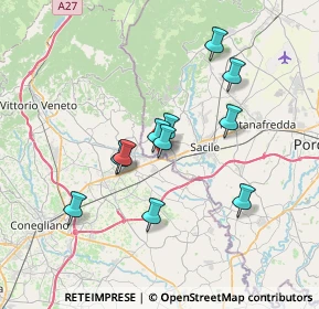 Mappa Via Filermo, 33070 Caneva PN, Italia (5.87909)