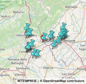 Mappa Via Filermo, 33070 Caneva PN, Italia (11.318)