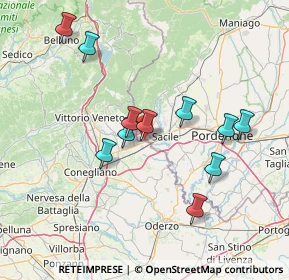 Mappa Via Filermo, 33070 Caneva PN, Italia (13.70727)