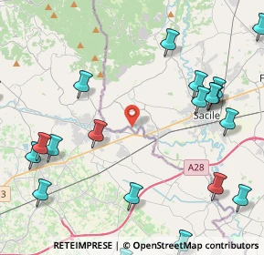 Mappa Via Filermo, 33070 Caneva PN, Italia (5.7945)