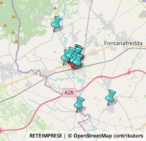 Mappa Via della Guarda, 33077 Sacile PN, Italia (1.85364)