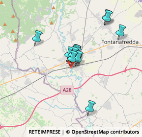 Mappa Via della Guarda, 33077 Sacile PN, Italia (2.58462)