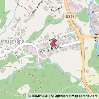 Mappa Via Diaz, 22, 21030 Mesenzana, Varese (Lombardia)