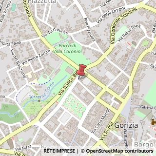 Mappa Via Giovanni Boccaccio, 14, 34170 Gorizia GO, Italia, 34170 Gorizia, Gorizia (Friuli-Venezia Giulia)